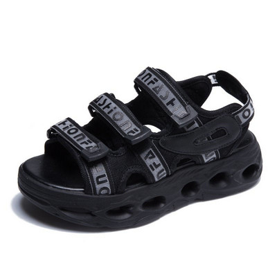 Sandale casual dama cu inchidere cu velcro