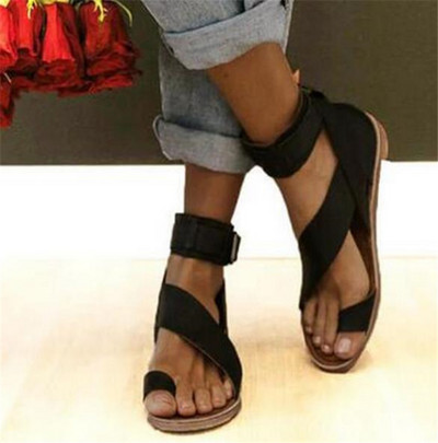 Moteriškos laisvalaikio basutės plokščiu padu – trijų spalvų