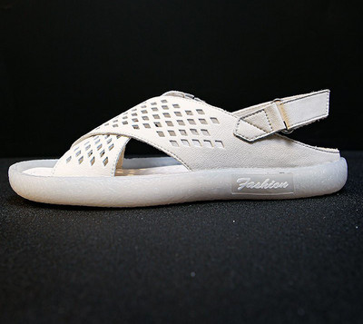 Ženske ležerne sandale sa zakrpom