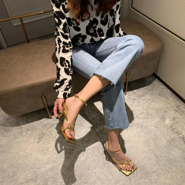 Casual ženske sandale od eko kože sa remenčićima