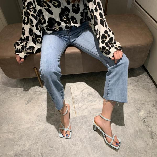 Casual ženske sandale od eko kože sa remenčićima