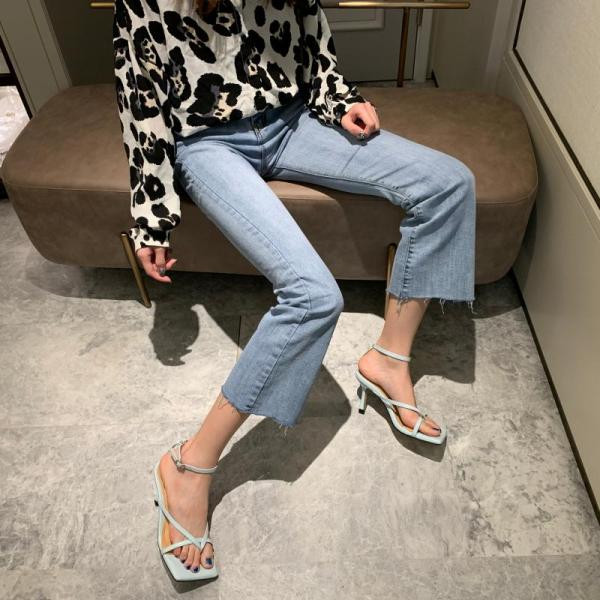 Casual ženske sandale od eko kože sa remenčićima