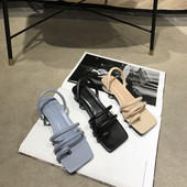 Ležerne ženske sandale sa kožnim remenčićima u više boja