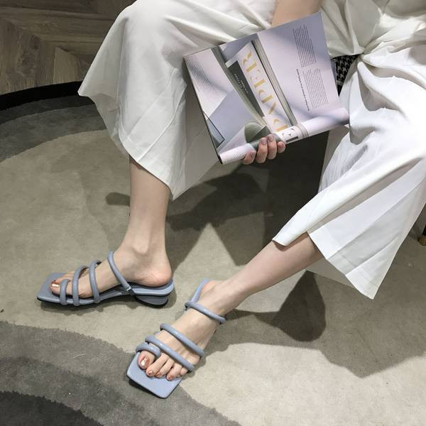 Ležerne ženske sandale sa kožnim remenčićima u više boja