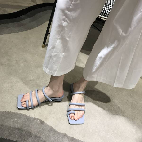 Ležerne ženske sandale sa kožnim remenčićima u više boja