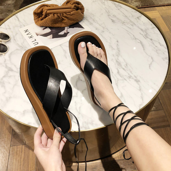 Sandale casual dama din imitatie de piele cu bretele