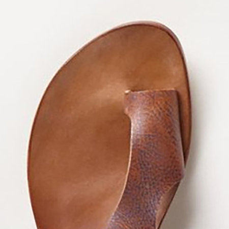 Casual sandale od eko kože i čičak trake