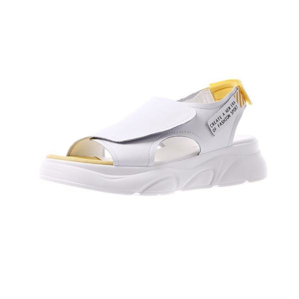 Ležerne ženske sandale sa natpisima