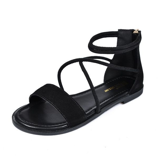 Sandale casual dama cu fermoar