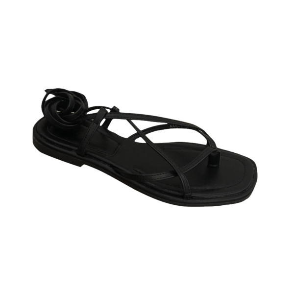 Ležerne ženske sandale s remenom od umjetne kože