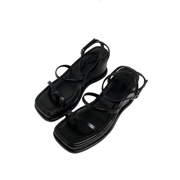 Novi model ženskih sandala sa visokom platformom - umjetna koža