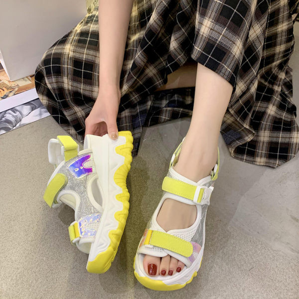 Sandale casual dama cu talpa groasa