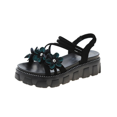 Ženske sandale sa remenčićima i 3D elementima