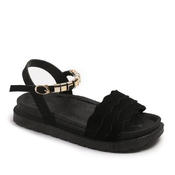 Ženske casual sandale od eko brušene kože đon 3 cm