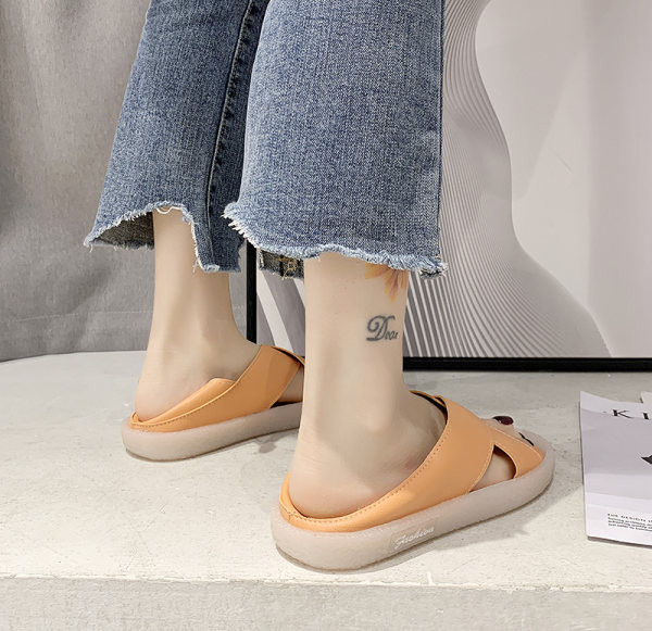 Sandale casual dama cu aplicatie