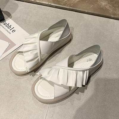 Sandale de dama din piele in trei culori