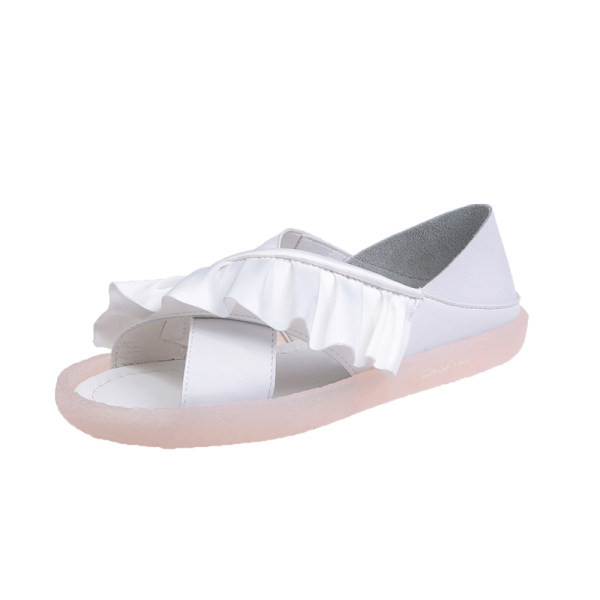 Sandale de dama din piele in trei culori