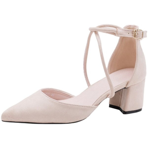 Sandale de dama moderne cu bretele - model ascutit