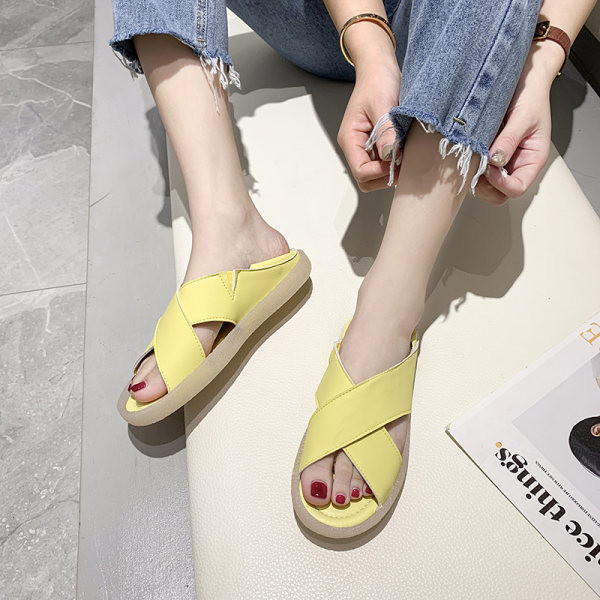 Ženske sandale obični model u četiri boje