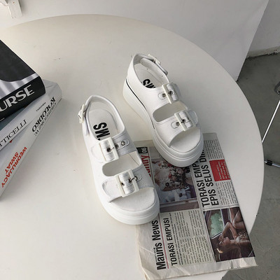 Ženske casual sandale sa kopčama u tri boje