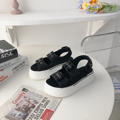 Ženske casual sandale sa kopčama u tri boje