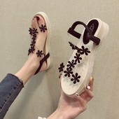 Moteriškos basutės su tamprėmis ir akmenukais