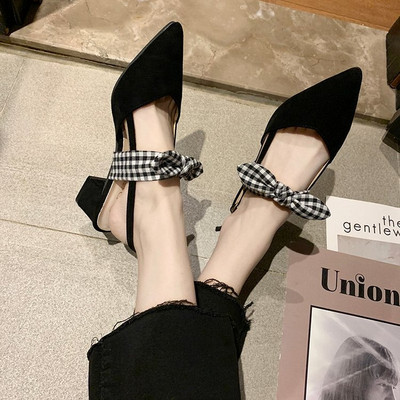 Ženske casual sandale od eko brušene kože i tekstila