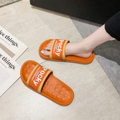 Novi model ženskih casual papuča sa natpisom u više boja