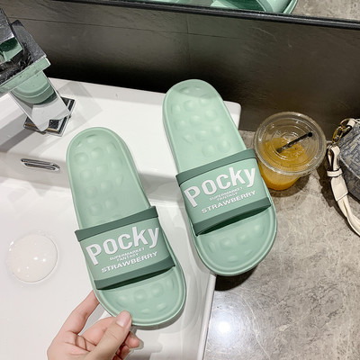 Novi model ženskih casual papuča sa natpisom u više boja