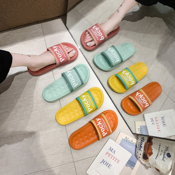 Novi model ženskih casual papuča sa natpisom u više boja