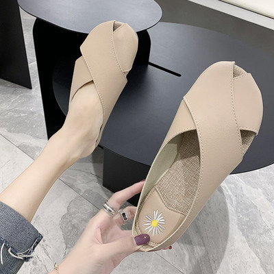 Ženske ležerne kožne papuče u četiri boje