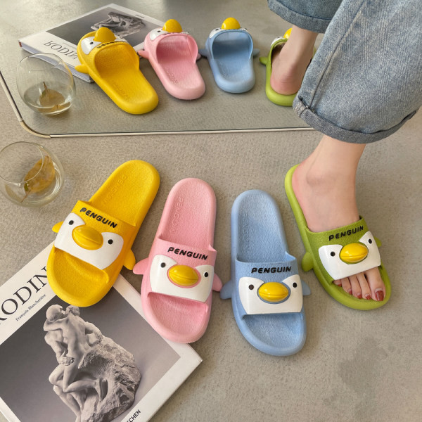 Casual ženske papuče sa 3D elementom - pogodne za kupaonicu