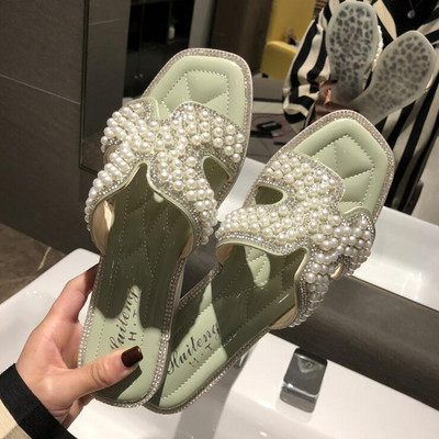 Papuci casual dama cu talpa plata - doua modele