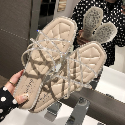 Papuci casual dama cu talpa plata - doua modele