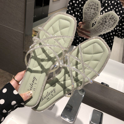 Papuci casual dama cu talpa plata - doua modele