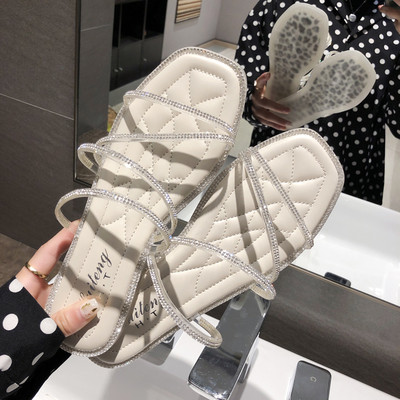 Papuci casual dama cu talpa plata - doua modele