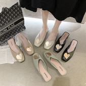 Ženske casual papuče s kamenčićima i metalnim ukrasom