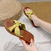 Ženske casual papuče s ravnim potplatom u tri boje pogodne za ljeto