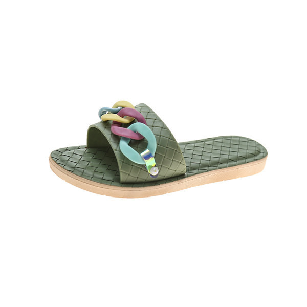 Papuci casual cu talpa plata pentru femei - potriviti pentru plaja