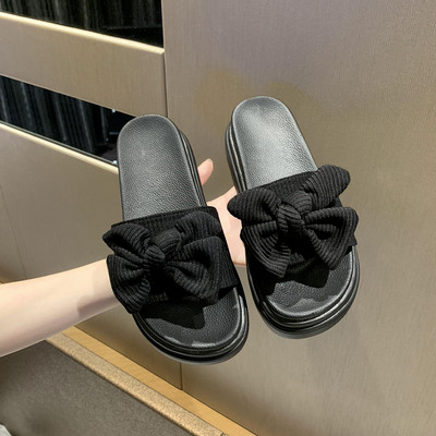 Casual ženske papuče s ravnim potplatom i trakom - četiri boje