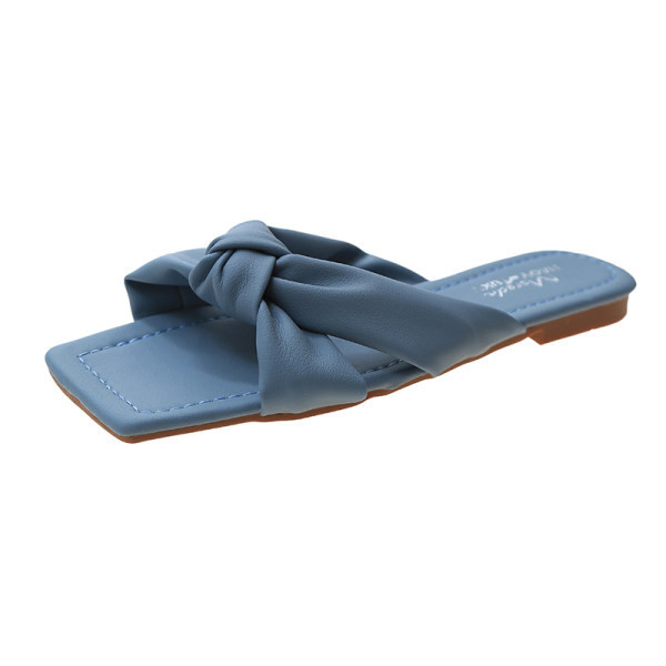 Novi model ženskih kožnih papuča sa ravnim đonom - više boja