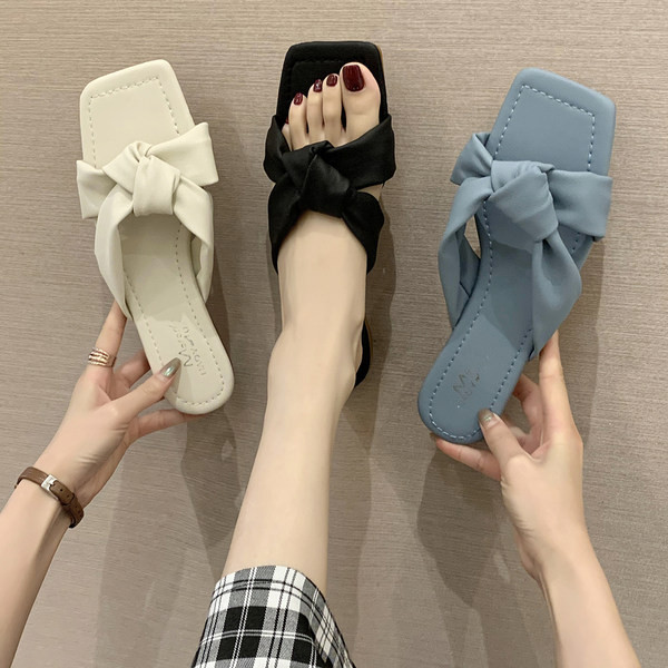 Novi model ženskih kožnih papuča sa ravnim đonom - više boja