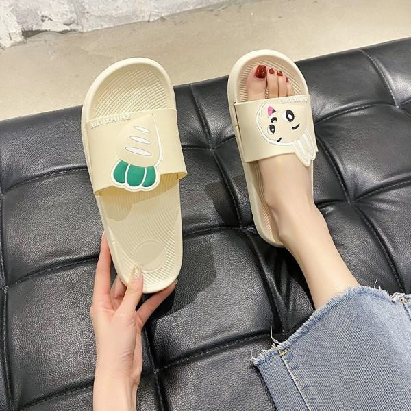 Ženske casual papuče s 3D elementima