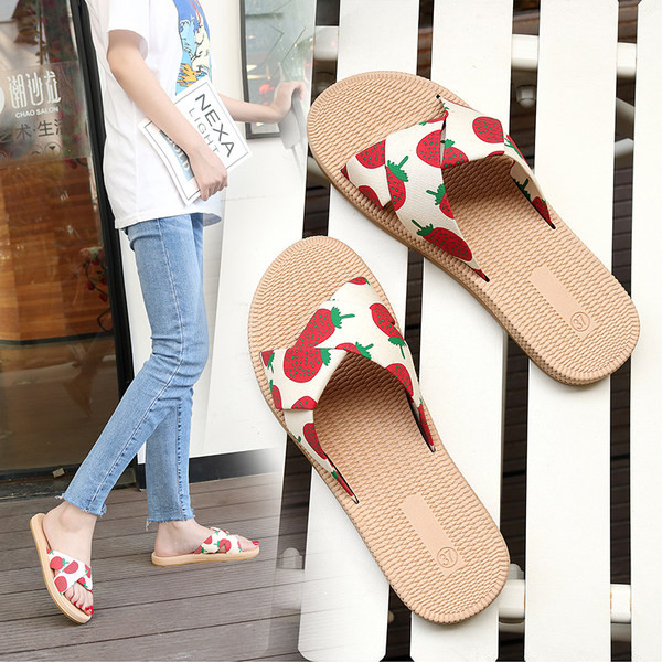 Papuci casual dama cu aplicatie