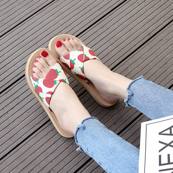 Papuci casual dama cu aplicatie