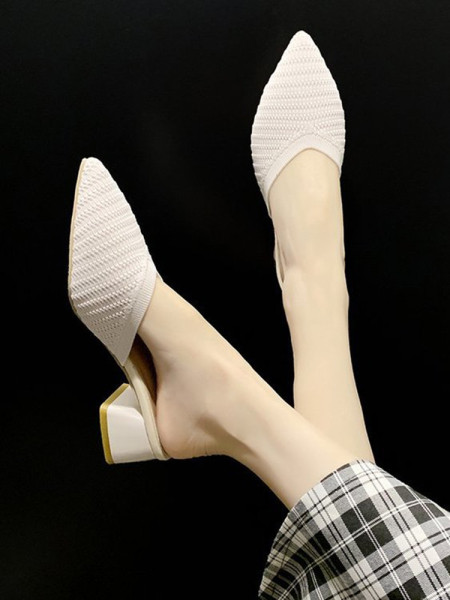 Papuci casual cu parte textila si piele ecologica