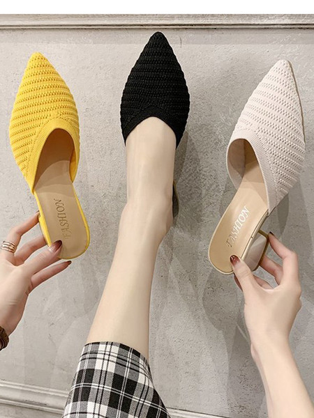 Papuci casual cu parte textila si piele ecologica