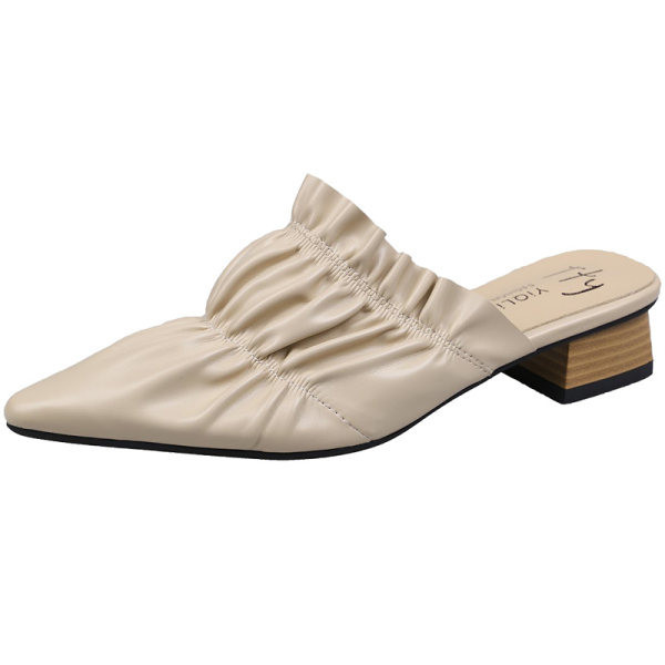 Ženske papuče model na špic u tri boje primjerene za ljeto