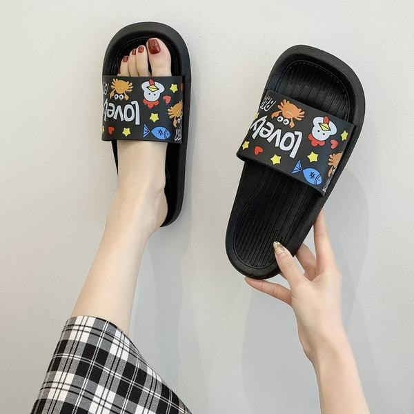 Papuci casual dama cu aplicatie - in trei culori