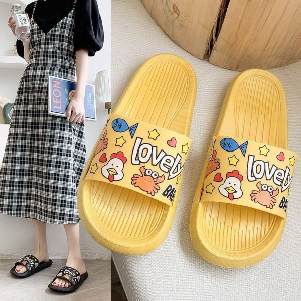 Papuci casual dama cu aplicatie - in trei culori